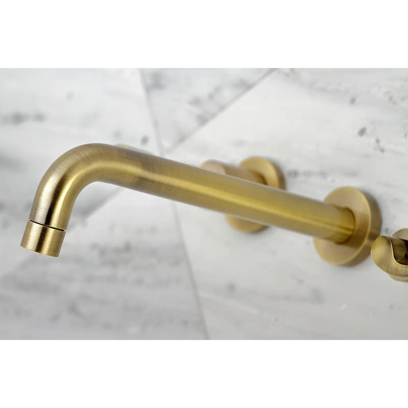 NuWave 3-Hole Wall Mount Roman Tub Faucet