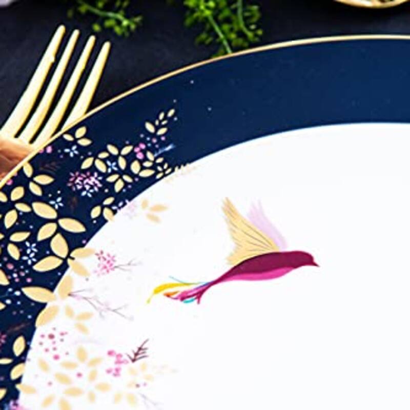Sara Miller London Chelsea 12 Piece Tableware Set - 11" dinner plates, 8" side plates, 6" bowls