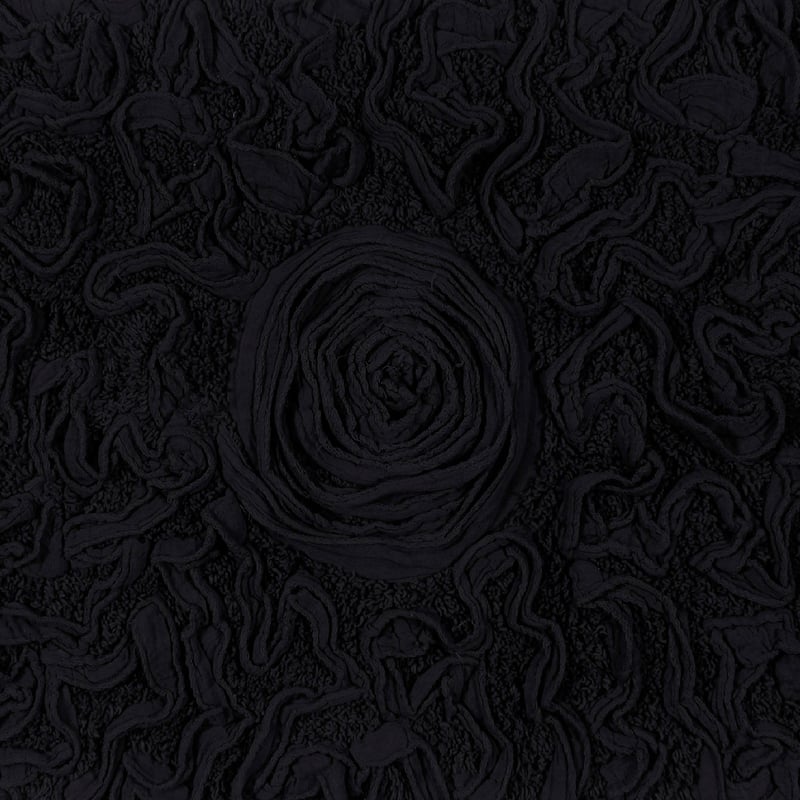 Bell Flower Bathroom Rug, Cotton Soft, Water Absorbent Bath Rug, Non Slip Shower Rug Machine Washable 24"x40" Rectangle