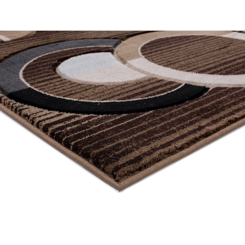 Orelsi Collection Abstract Area Rug