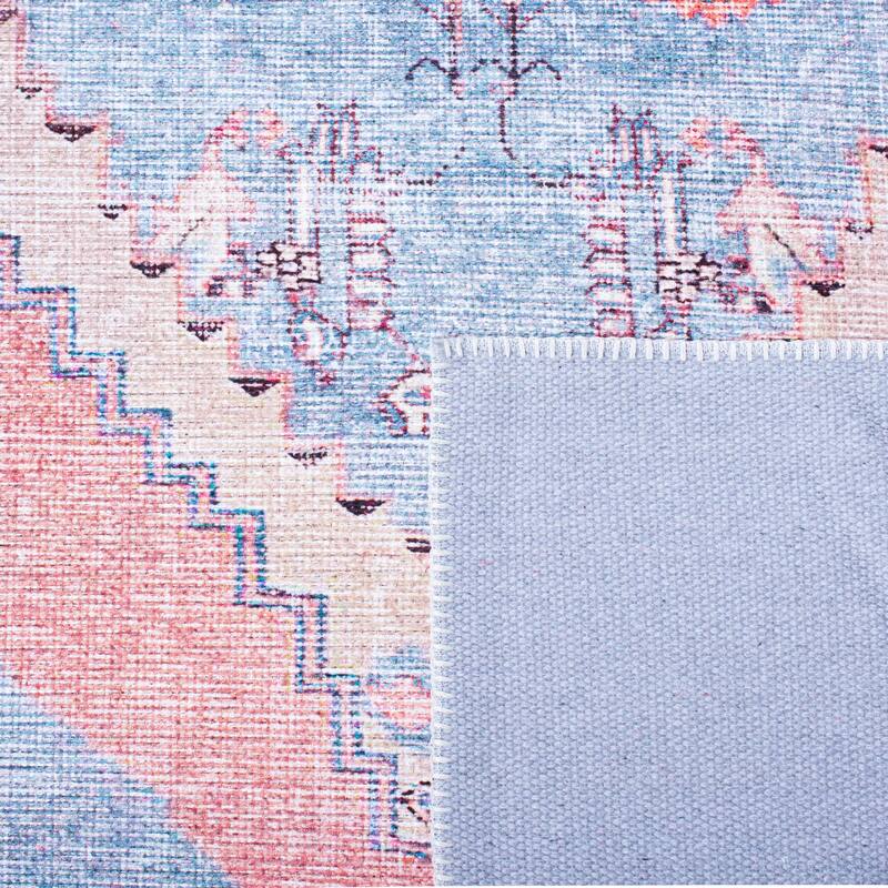 SAFAVIEH Serapi Machine Washable Adelle Shabby Chic Distressed Rug