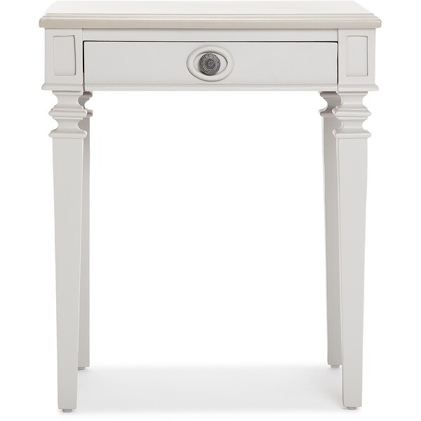 light grey end tables