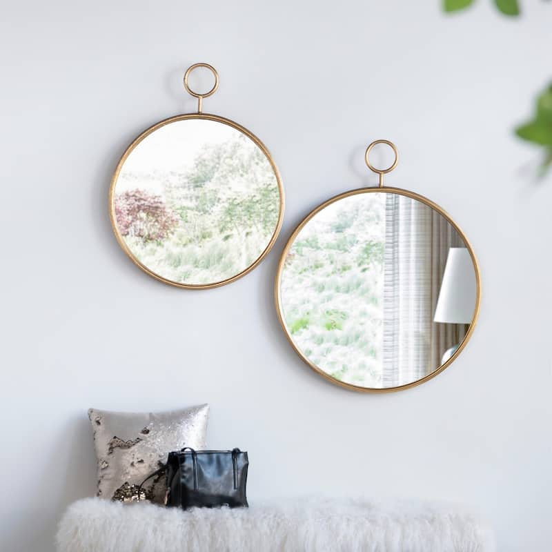 Living room wall mirror