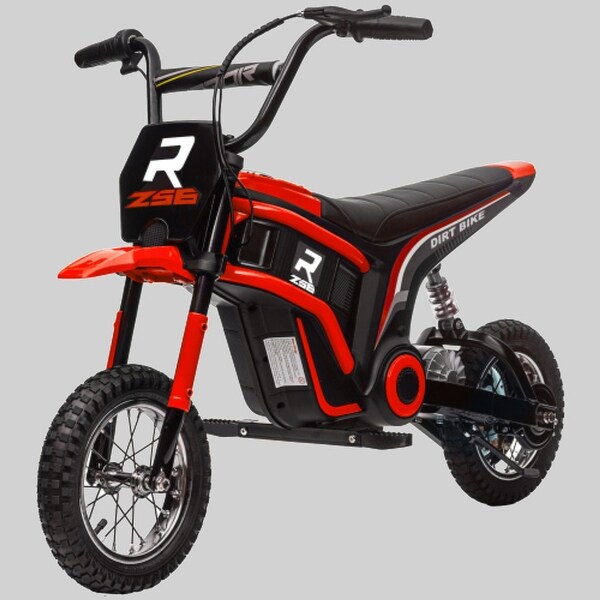 24V 350W Electric Dirt Bike for Teens 15 MPH Off Road Motorcycle with Twist Grip Throttle Music Horn Bed Bath Beyond 42330292