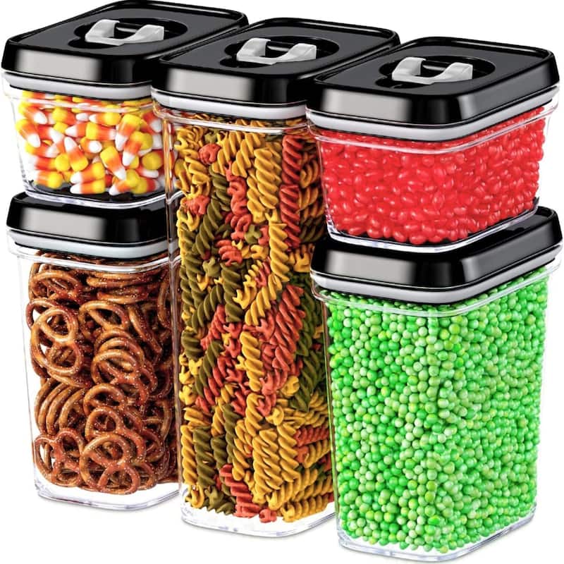 DWËLLZA KITCHEN Airtight Food Storage Containers with Lids - 5 Piece Set