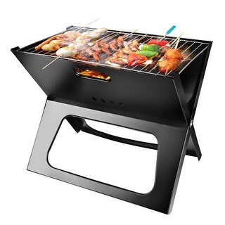 Foldable charcoal grill