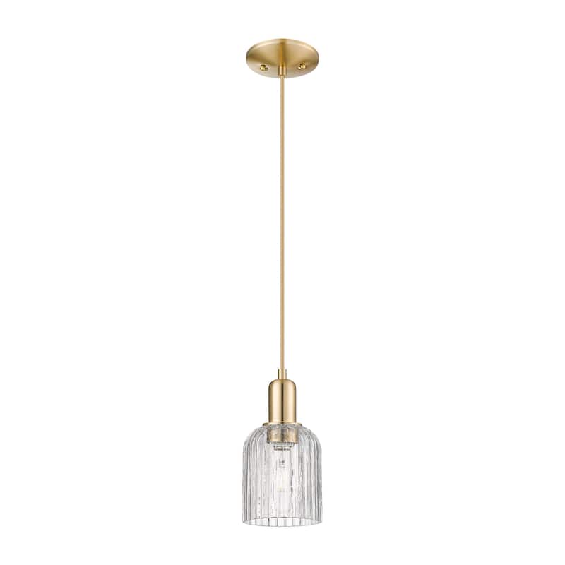 Innovations Lighting Downtown Urban - Bridal Veil - 1 Light 5" Cord Hung Mini Pendant