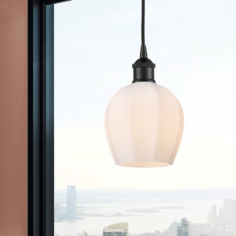 Innovations Lighting 616-1P-10-6 Norfolk Pendant Norfolk 6" Wide Mini