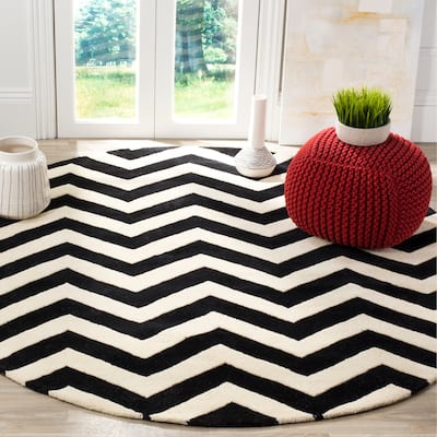 SAFAVIEH Handmade Chatham Traudel Modern Moroccan Wool Rug