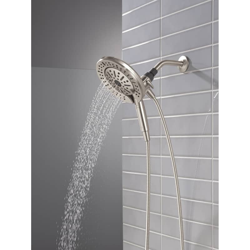 Delta 75655 In2ition 1.75 GPM Multi Function 2-in-1 Shower Head and
