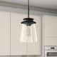 Option Blackened Bronze and Clear Glass