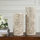 preview thumbnail 2 of 2, Uttermost Timber Swirl Earth Tone Vases Set/2