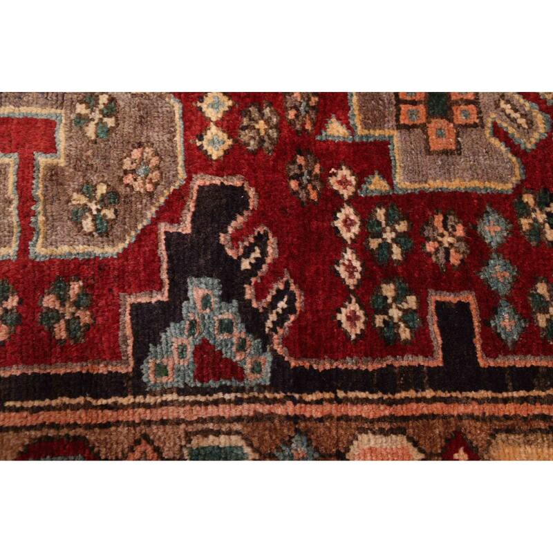 ECARPETGALLERY Hand-knotted Konya Anatolian Red Wool Rug - 3'11 x 6'6