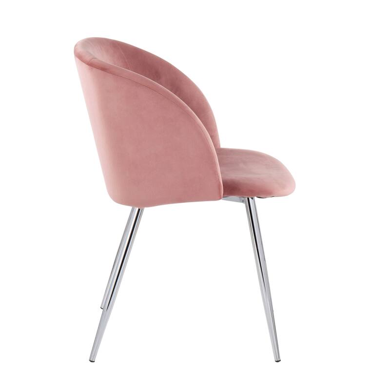 Silver Orchid Harding Upholstered Dining Chairs (Set of 2)