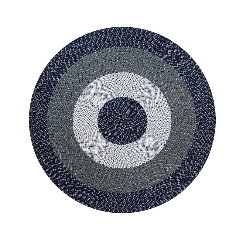 Better Trends Country Braid Reversible Area Rug