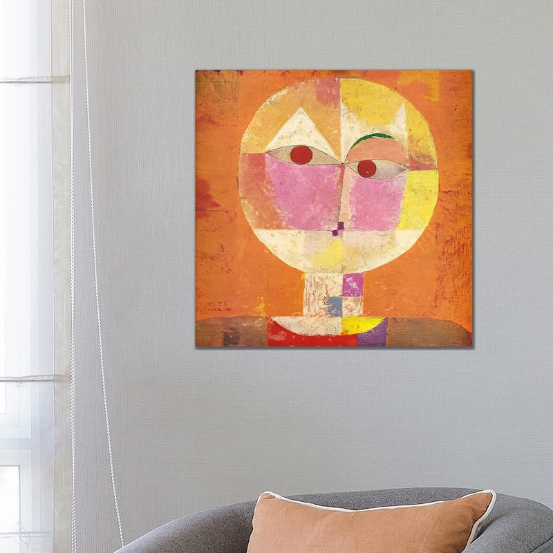 iCanvas "Senecio" by Paul Klee Canvas Print - 26x26x1.5