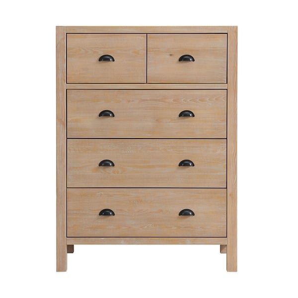 Arden 5-Drawer Wood Chest
