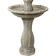 preview thumbnail 8 of 33, 2-Tier Arcade Solar with Battery Fountain with LED - Color Options