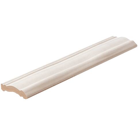 The Tile Life Waverly 3x12 White Glossy Bullnose - 3" x 12" of 1