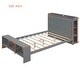 preview thumbnail 11 of 63, Platform bed with LED lights and USB port