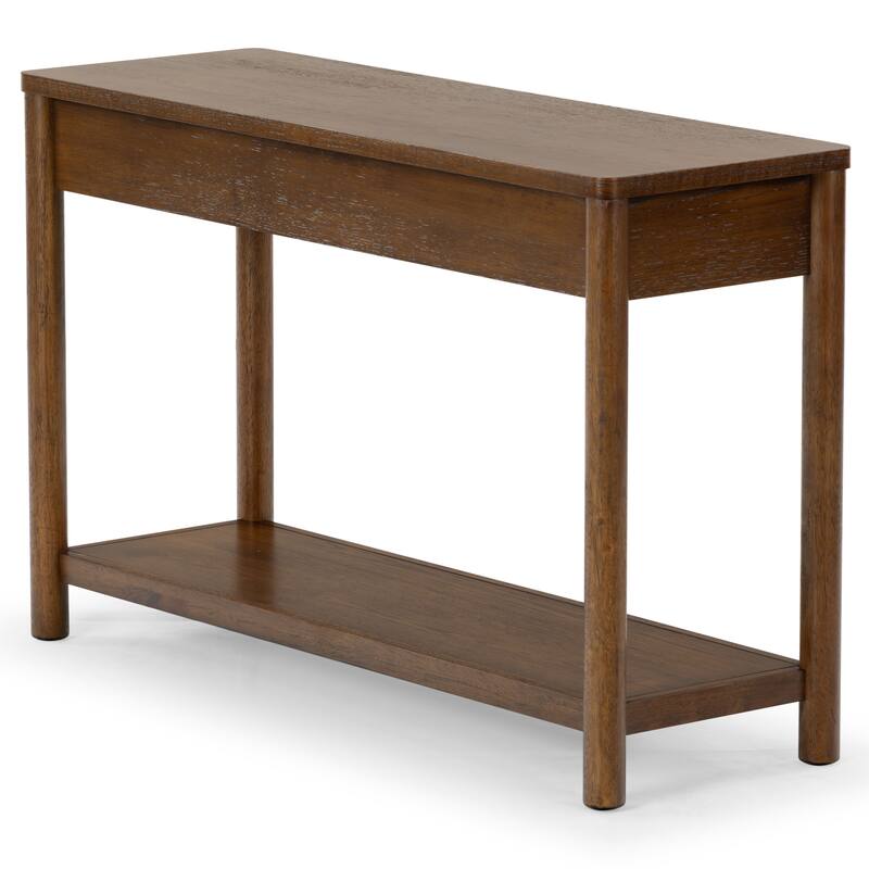 SAFAVIEH Couture Jaylessa Wood 2 Drawer Console Table - 48"W x 16"D x 30"H