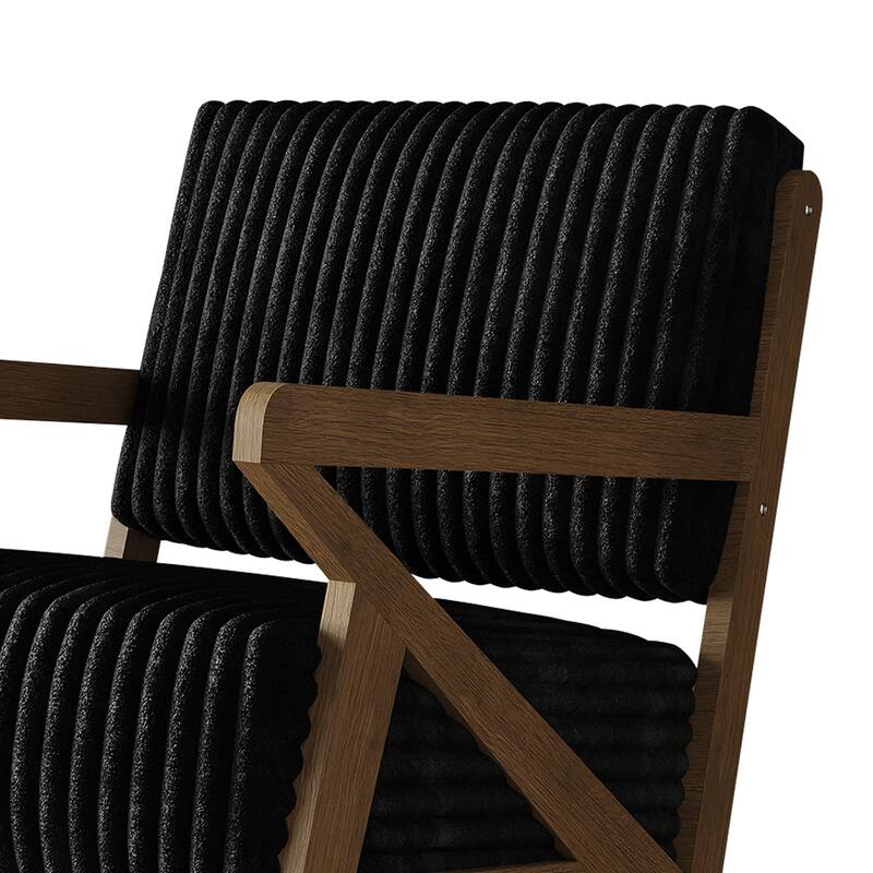 CraftPorch Chic Modern Velvet 3-Piece Upholstered Living Room Set