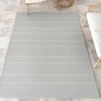 Nuloom Sharyl Modern Striped Indoor/Outdoor Area Rug
