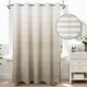 preview thumbnail 3 of 16, No Hook Ombre Waffle Shower Curtain with Snap-in Liner