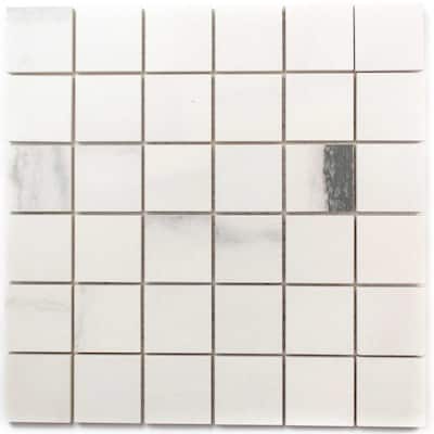 The Tile Life Penthouse 2x2 White Fantasy Porcelain Floor & Wall Tile