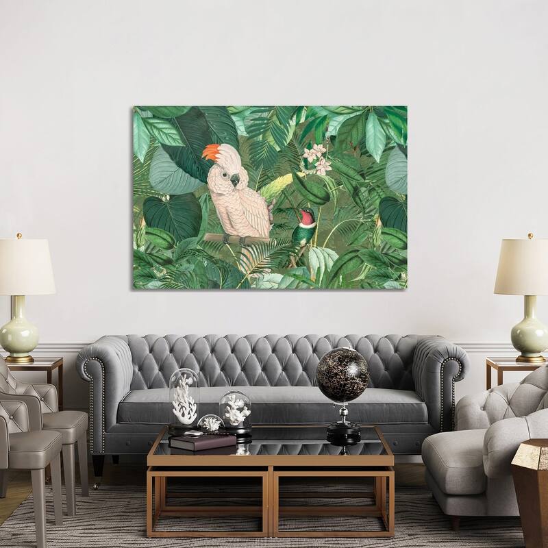 iCanvas "Jungle Friends" by Andrea Haase Canvas Print - 40x60x1.5