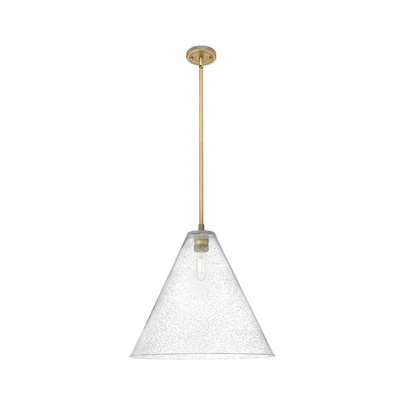 Innovations Lighting Downtown Urban - Crown Point - 1 Light 16" Berkshire Stem Hung Pendant