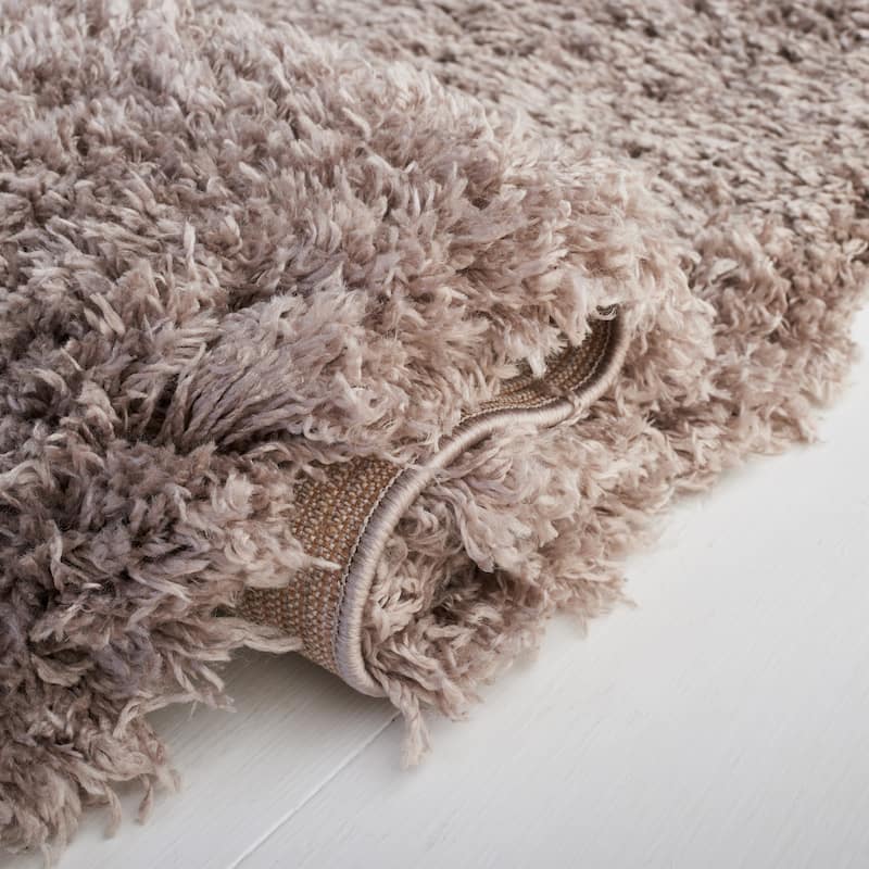 SAFAVIEH Polar Shag Alabama Glam Solid 3-inch Extra Thick