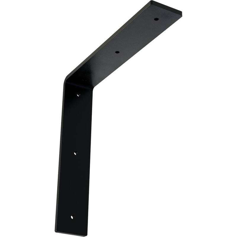 Hamilton Steel Bracket - 2"W x 10"D x 10"H - Powder Coated Black