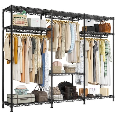 Heavy Duty Clothes Racks for Hanging Clothes Rack Load 795LBS Clothing ...