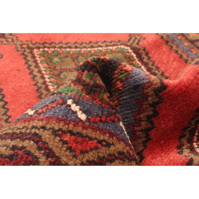 ECARPETGALLERY Hand-knotted Konya Anatolian Red Wool Rug - 2'4 x 8'4