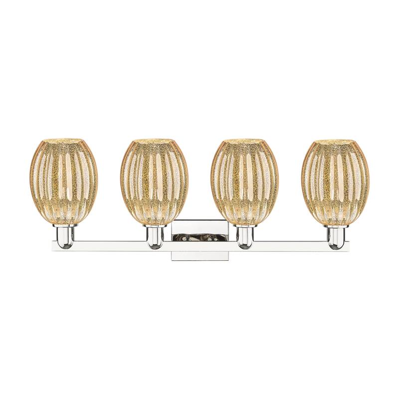 Innovations Lighting Downtown Urban - Preston - 4 Light 36" Bell Shade Bath Vanity Light