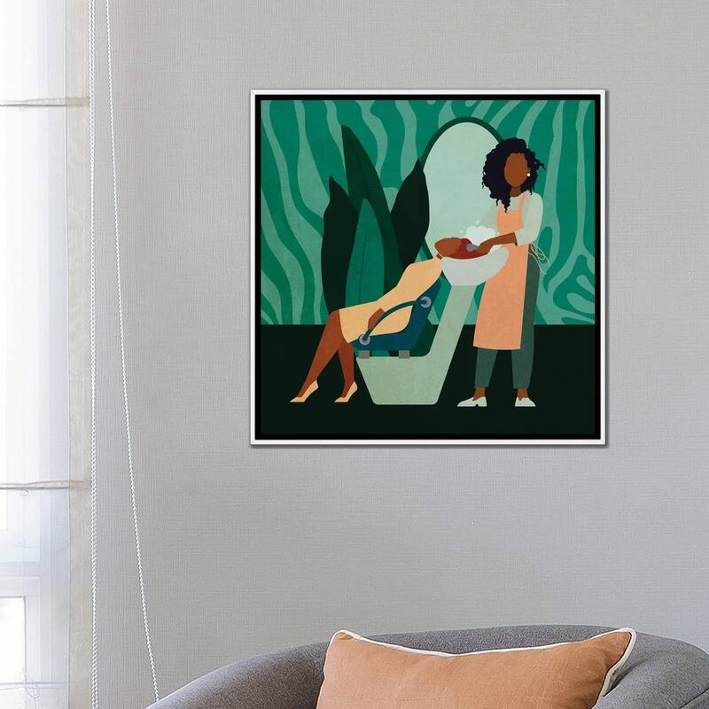 iCanvas "Salon No. 2" by Domonique Brown Framed Canvas Print