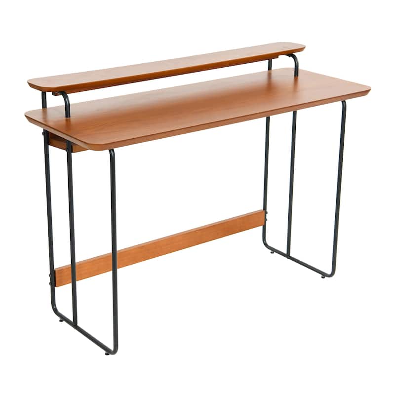 Computer Desk with Wood Veneer