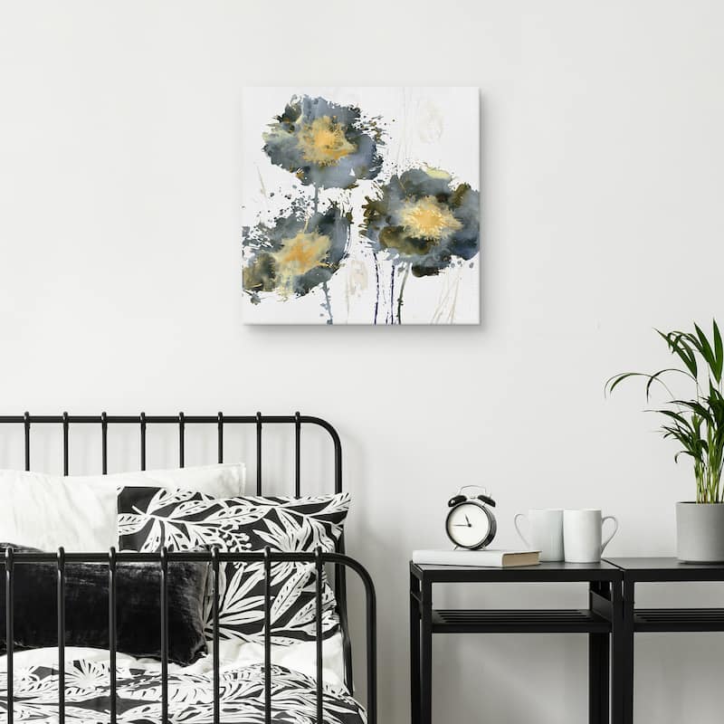 Flower Burst Trio by Vanessa Austin Canvas Art Print