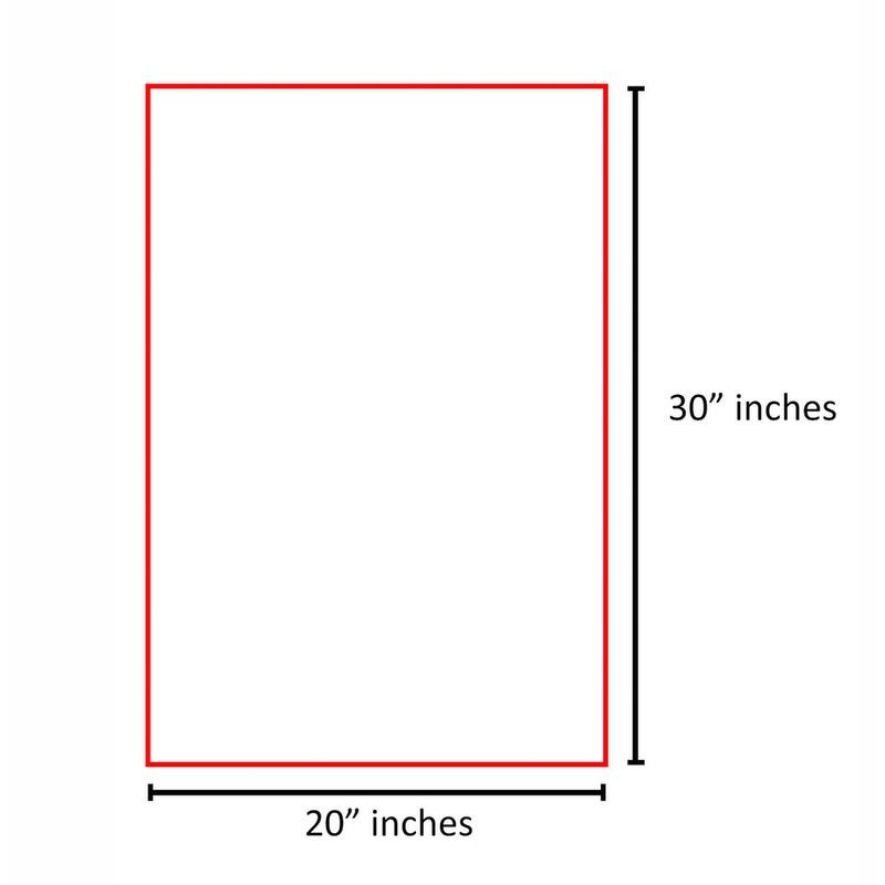 30"x20" - Charcoal Grey Soft Cozy Plush Chenille Bath Mat Bathroom Rug