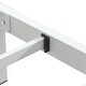 preview thumbnail 13 of 11, Gezen Toddler Bed Frame with Guardrails Safety Metal Upholstered Paltform Bed for Children Kids, White