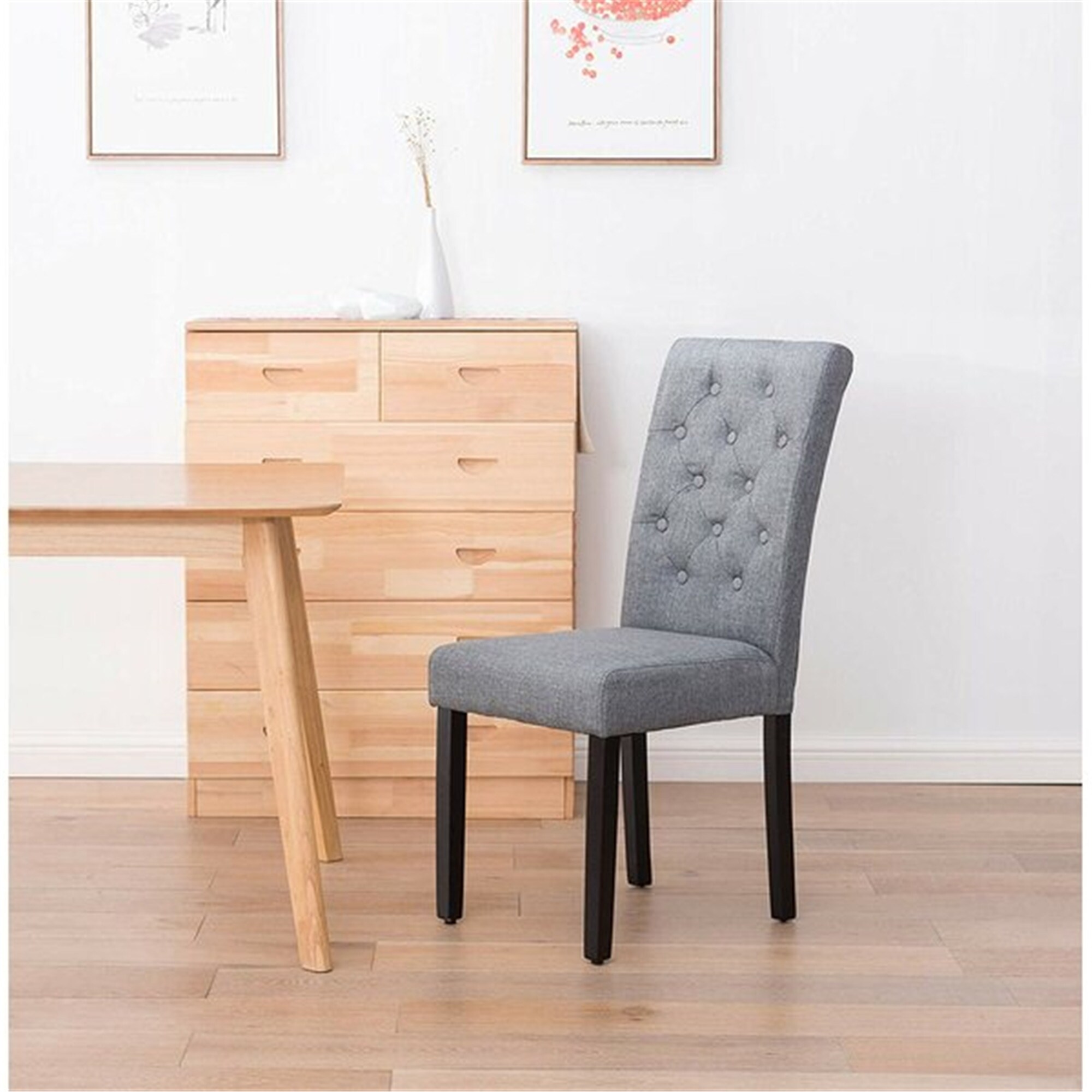 upholstered parsons chair