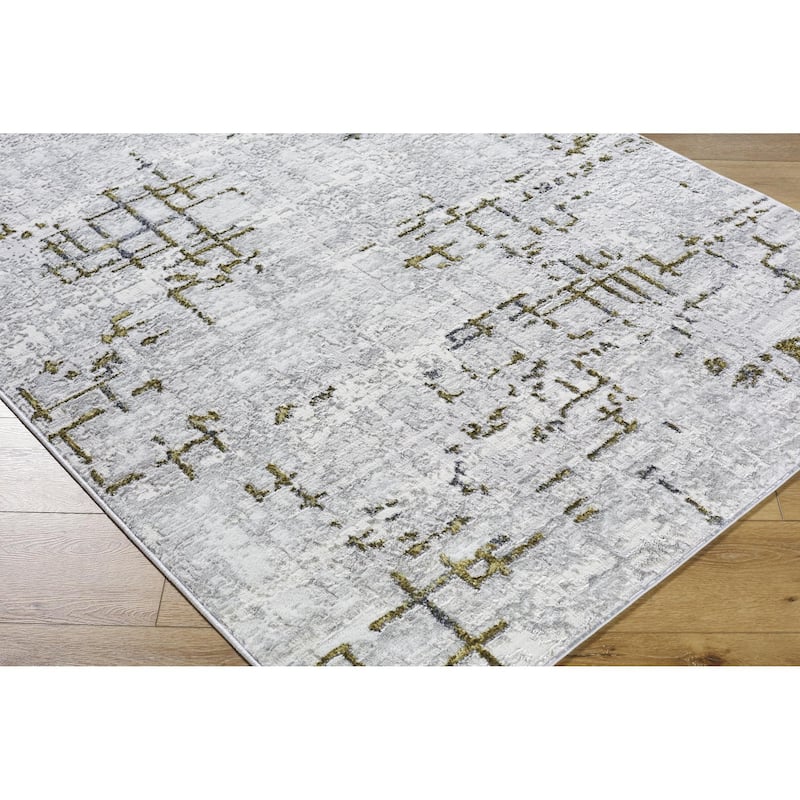 Livabliss Sunrise Modern Abstract Area Rug