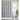DESIGN STUDIO Printed Polyester Canvas Shower Curtain