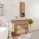 preview thumbnail 12 of 16, Beingnext 24''/36''/60'' Bathroom Vanity with Sink, Freestanding Bathroom Vanity with Soft Close Drawers
