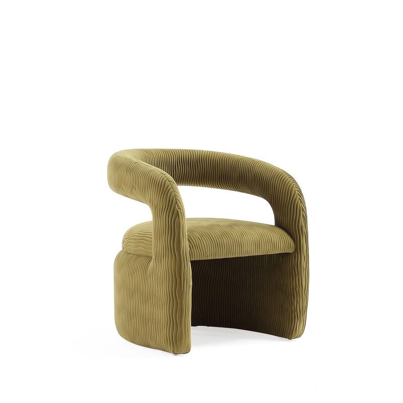 Manhattan Comfort Modern Corvette Velvet Dining Chair