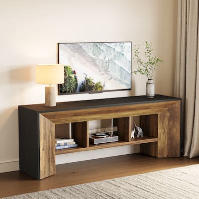  TV Stand with 3 Cubes Storage Organizer