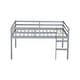 preview thumbnail 48 of 50, Solid Rubberwood Loft Bed Frame with Ladder, Guardrails and Underbed Storage Space - Low Height Design for Kids and Teens