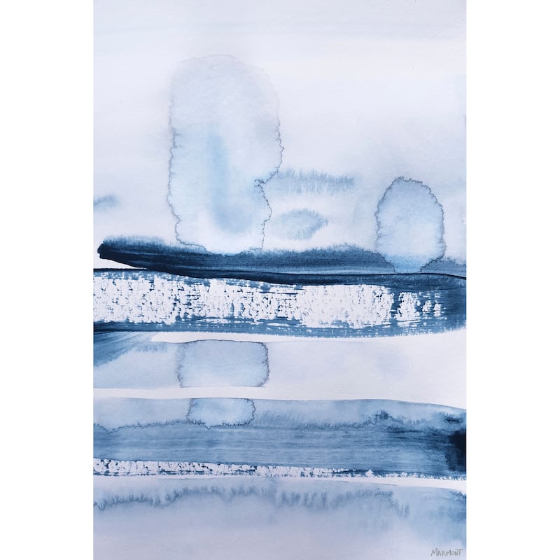 Turbulence Print on Wrapped Canvas