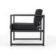 preview thumbnail 15 of 40, Navan Outdoor 4-piece Conversation Set by Christopher Knight Home
